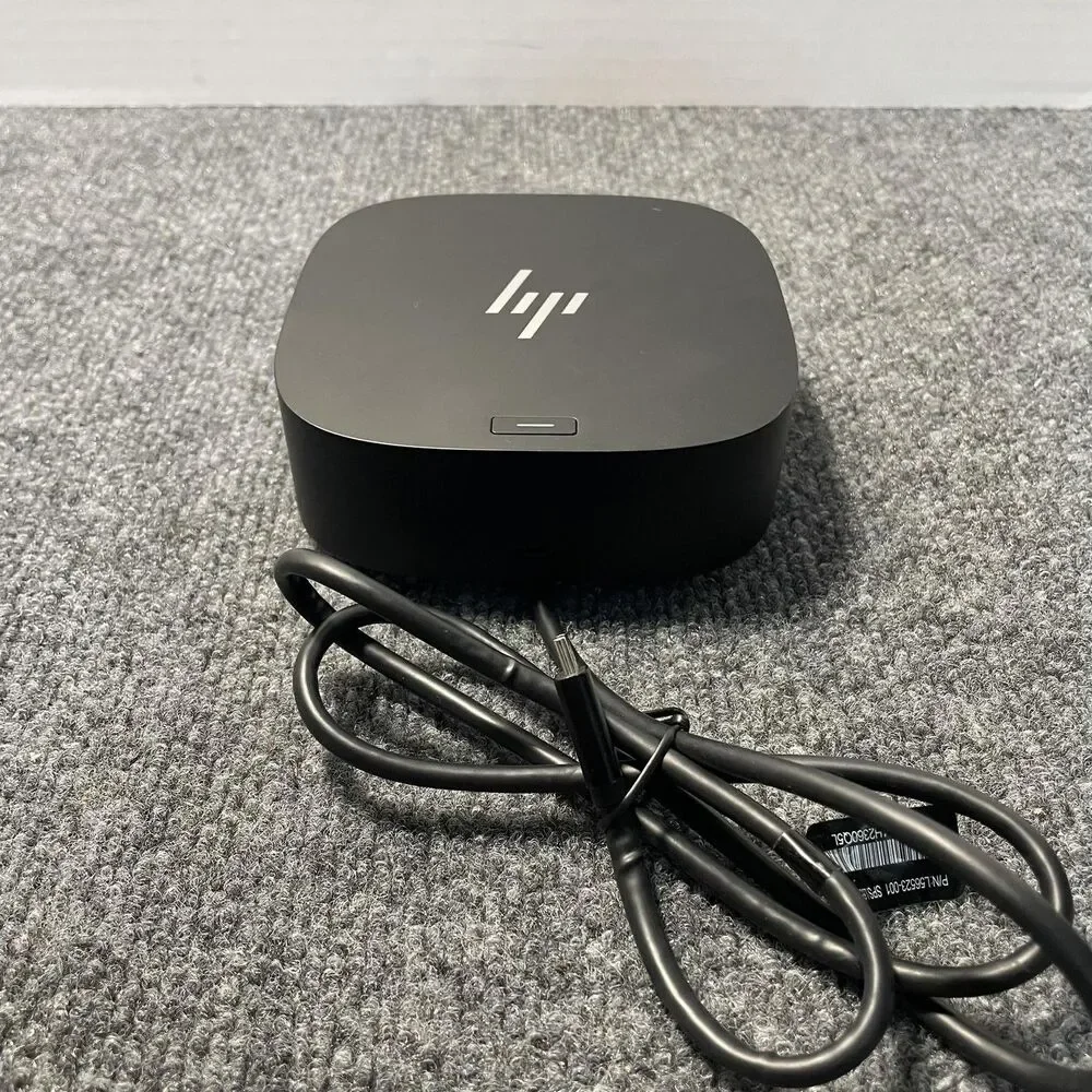 HP USB-C Essential Docking Station Universal Laptop Dual Display HDMI